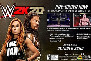 WWE 2K20＋赠多项修改器+中文版，直接玩